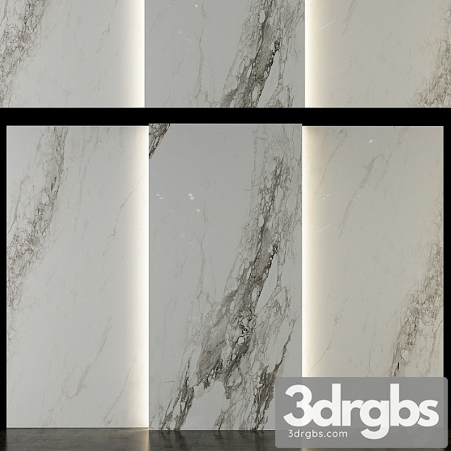 Stone marble set 94 3dsmax Download - thumbnail 1