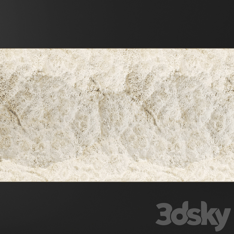 Stone white wall texture 3DS Max - thumbnail 1