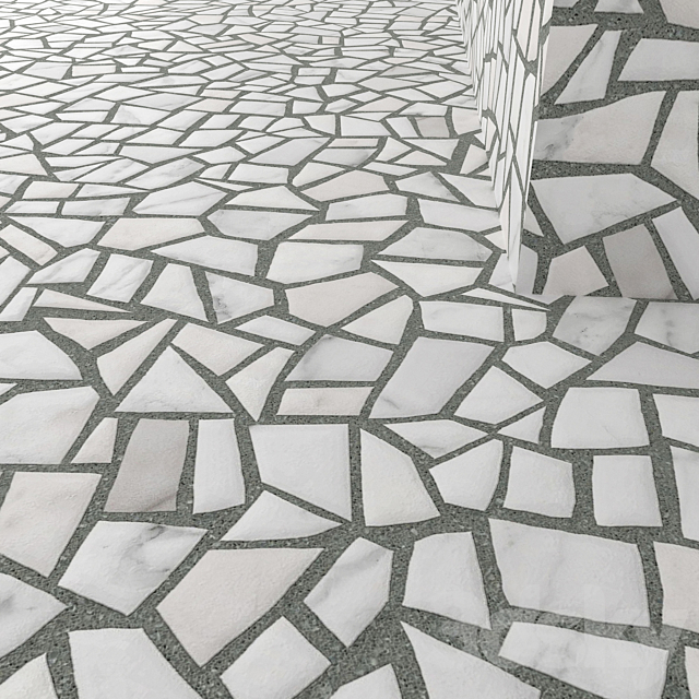 Terrazzo Artwork 3DS Max Model - thumbnail 4