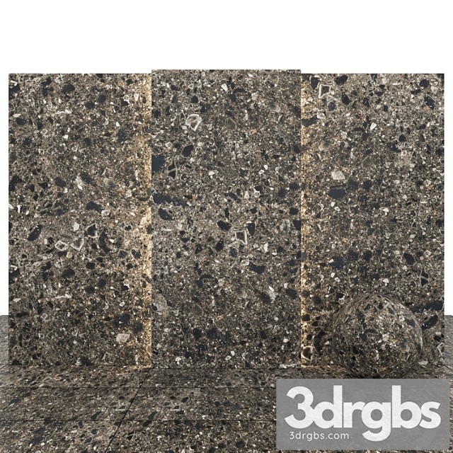 Terrazzo black stone - thumbnail 1