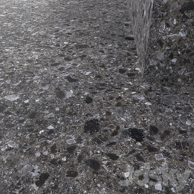 Terrazzo set 04 3DS Max Model - thumbnail 2