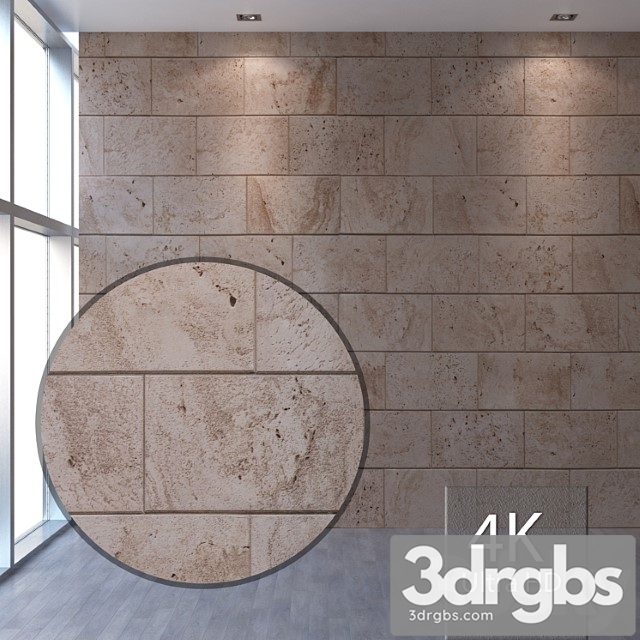 Travertine 455 3dsmax Download - thumbnail 1