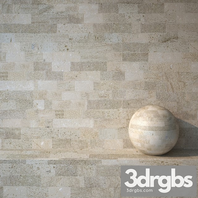 Travertine 50 3dsmax Download - thumbnail 1