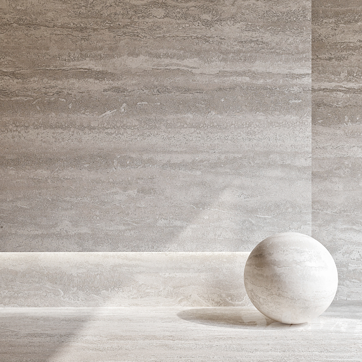 Travertine 7 3DS Max Model - thumbnail 2