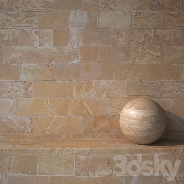 Travertine 97 3DSMax File - thumbnail 1