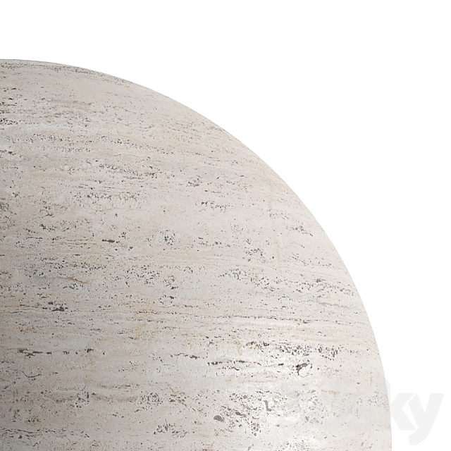 Travertine. Seamless materials and slabs 3DS Max Model - thumbnail 5