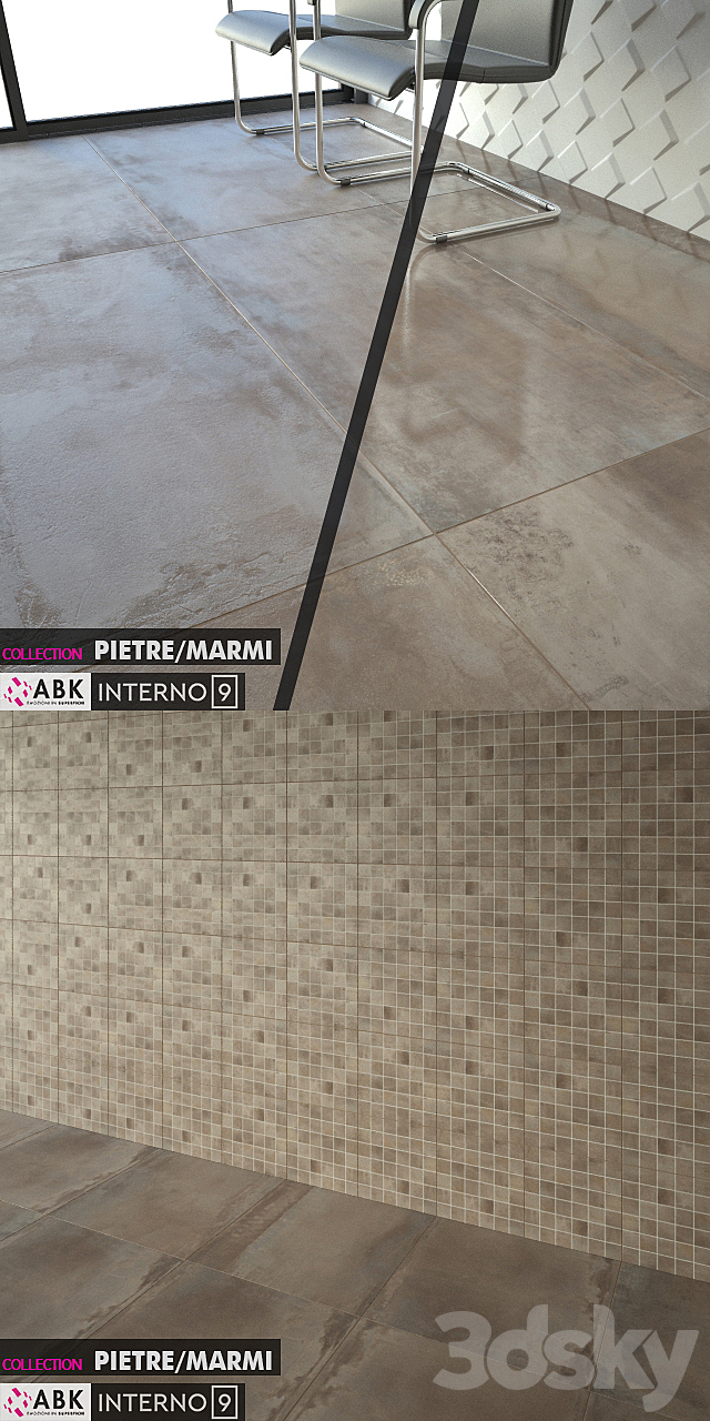 ABK COLLECTION RUSTICO INTERNO 9 MUD 3DS Max Model - thumbnail 3