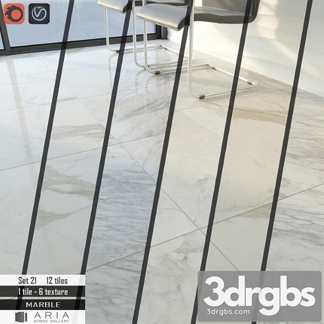 Aria stone gallery set 21 3dsmax Download - thumbnail 1