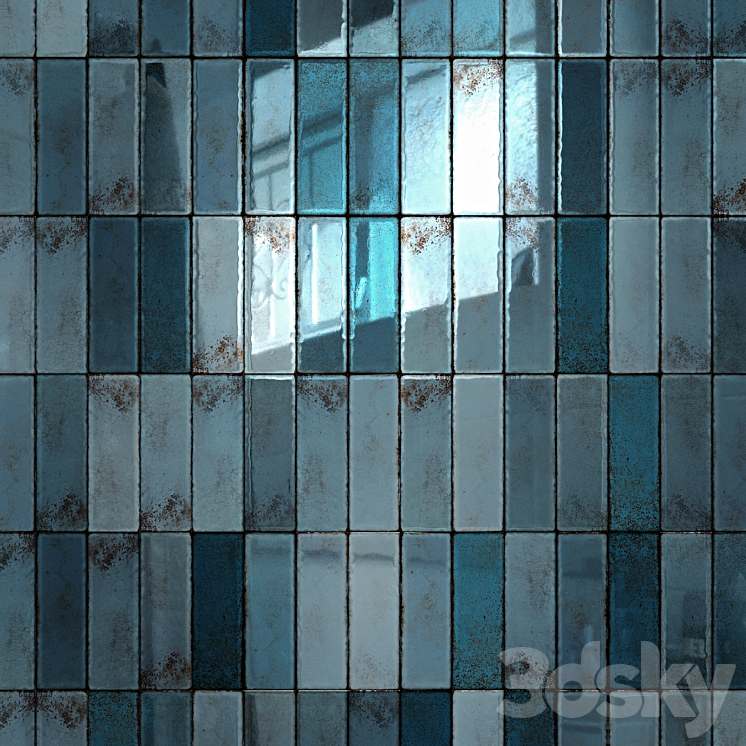 Bathroom tiles Tubadzin – Curio 3DS Max - thumbnail 1