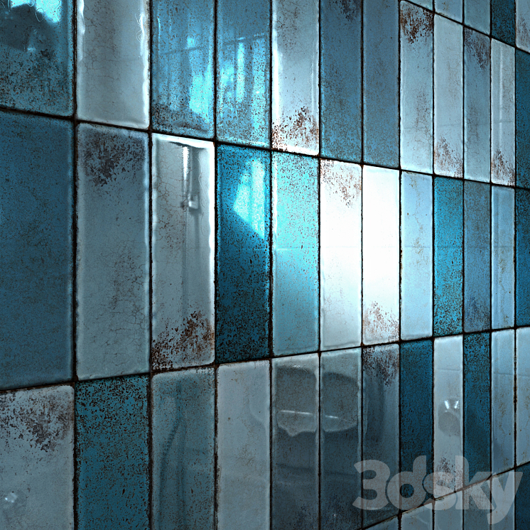 Bathroom tiles Tubadzin – Curio 3DS Max - thumbnail 2