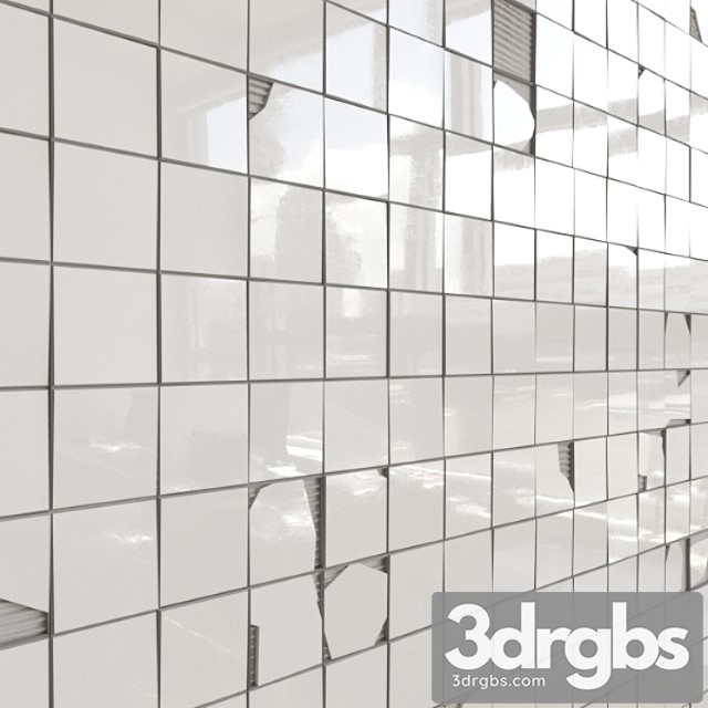 Broken tiles 3dsmax Download - thumbnail 1