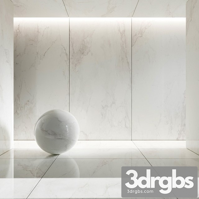 Calacatta Porcelain Tile 3dsmax Download - thumbnail 1