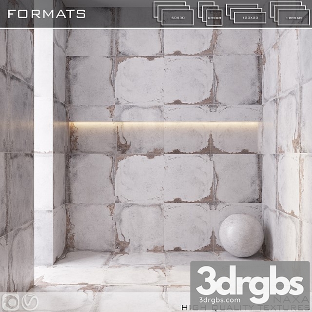 Ceramic tile Ceramogranit La Fabbrica Naxa 3dsmax Download - thumbnail 1