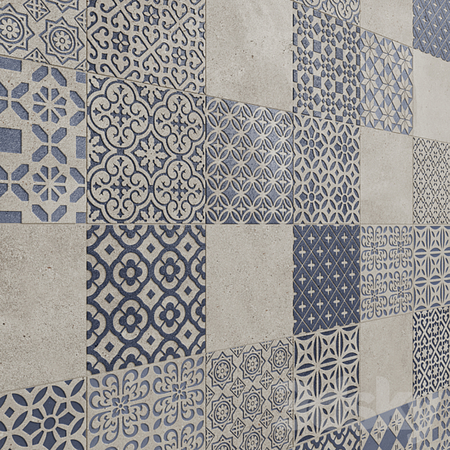 Ceramic tile Porcelanosa Marbella. Bottega 3DSMax File - thumbnail 2