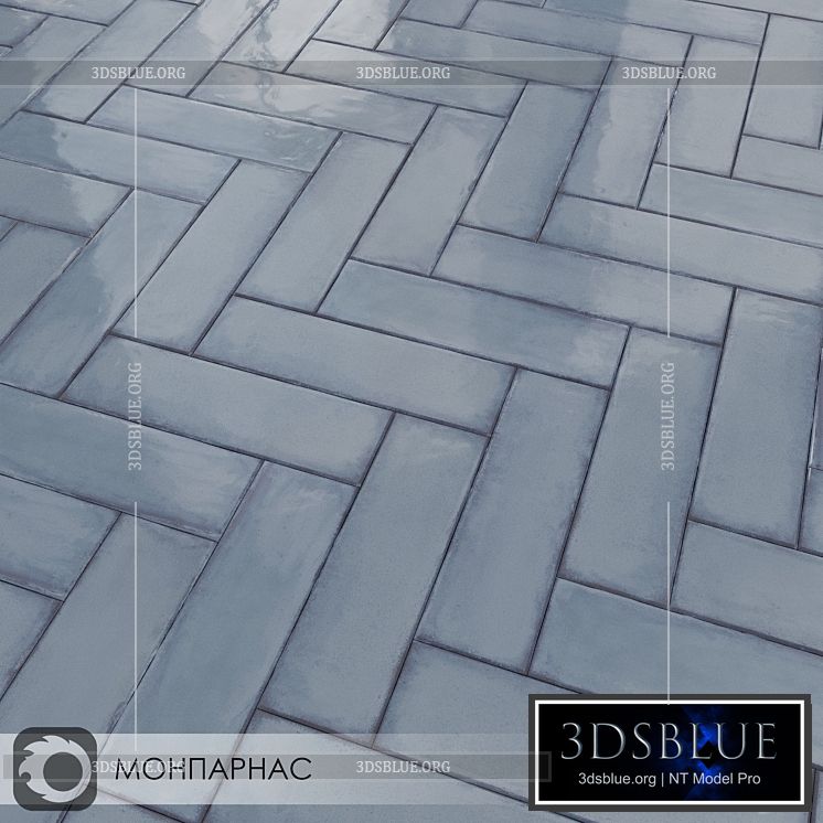 Ceramic Tiles Kerama Marazzi MONPARNACE 3DS Max - thumbnail 3