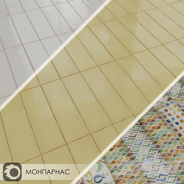 Ceramic Tiles Kerama Marazzi MONPARNACE 3DS Max Model - thumbnail 5