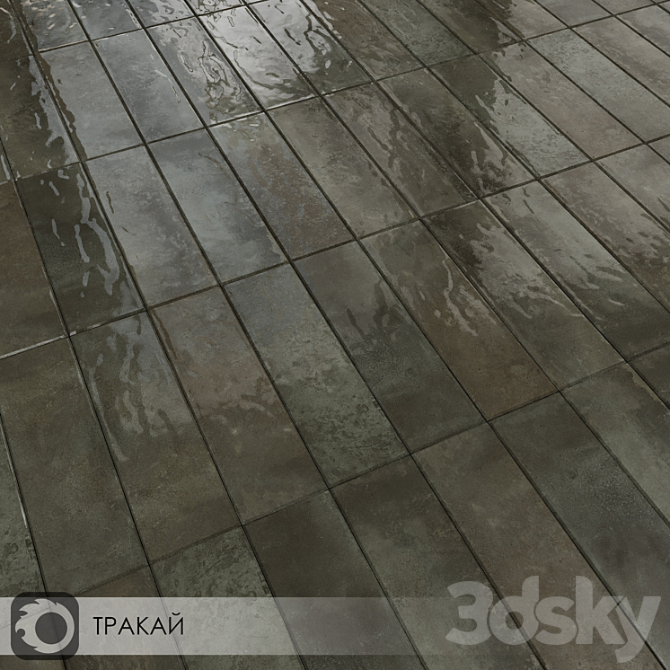 Ceramic Tiles Kerama Marazzi TRAKAY 3DS Max Model - thumbnail 1