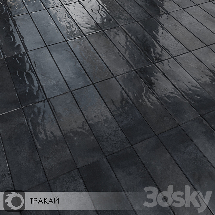 Ceramic Tiles Kerama Marazzi TRAKAY 3DS Max Model - thumbnail 2