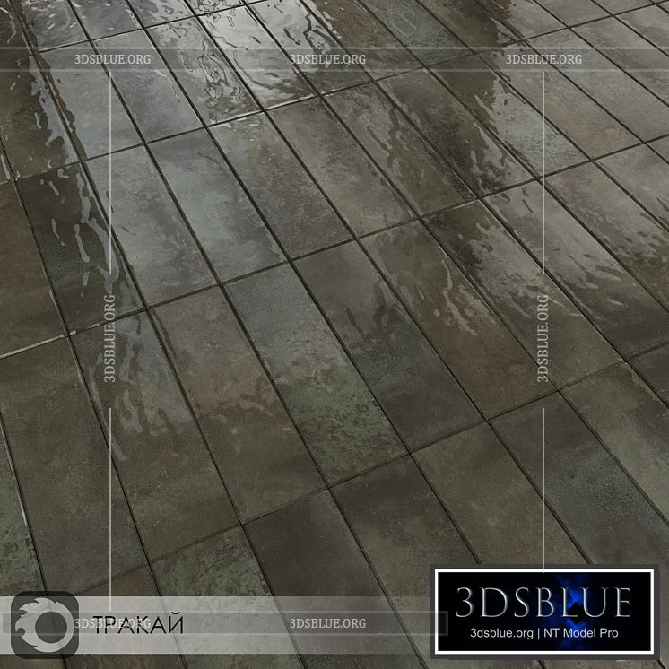 Ceramic Tiles Kerama Marazzi TRAKAY 3DS Max - thumbnail 3