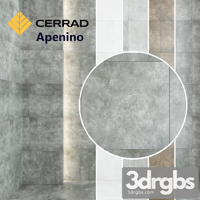 Cerrad apenino tile 3dsmax Download - thumbnail 1