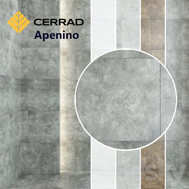 Cerrad Apenino tile 3DSMax File - thumbnail 1