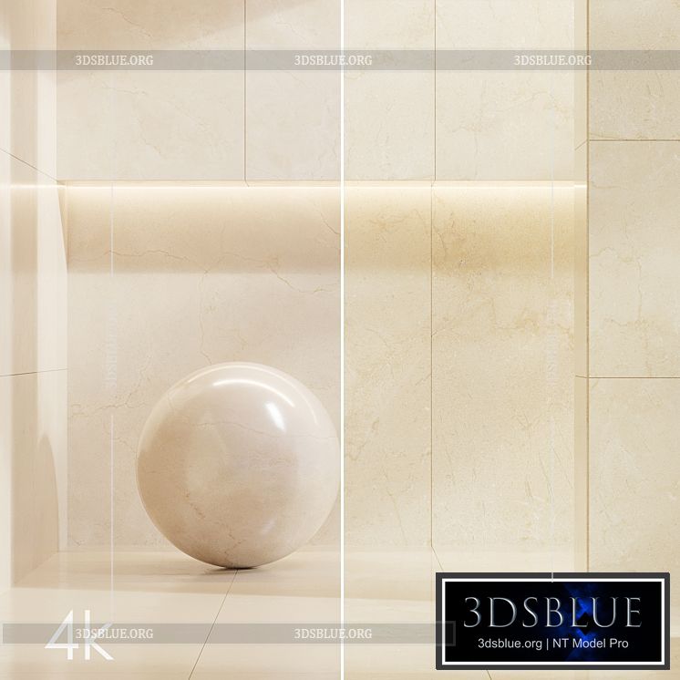 Cifre Ceramica Set 03 – Bundle – 2 types: Beige and Cream marble \/ 4k 3DS Max - thumbnail 3