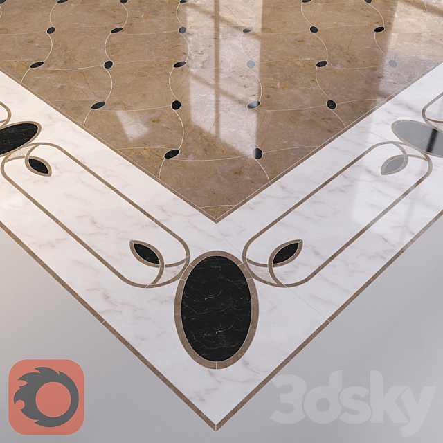 Classic tiles | Classic tiles 3DSMax File - thumbnail 1