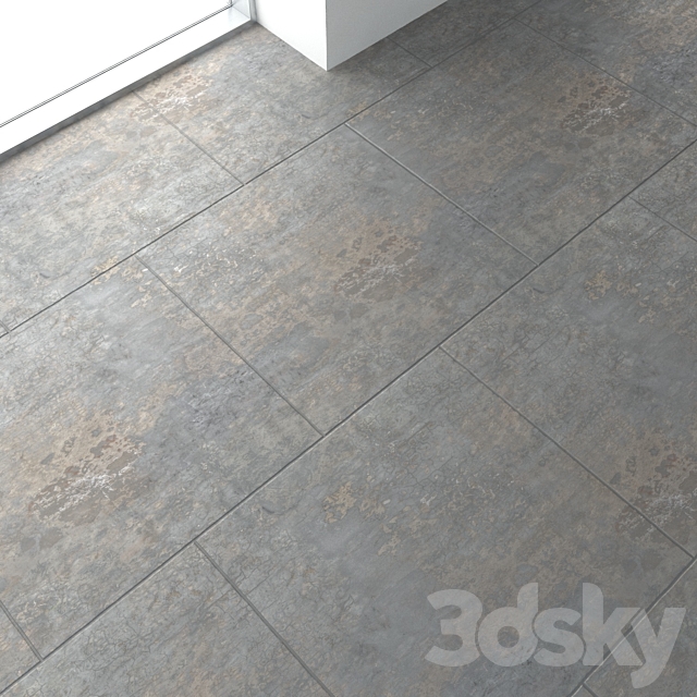 Concrete floor 42 3DS Max Model - thumbnail 2