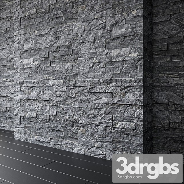 Decor stone msi coal canyon dark sandstone 3dsmax Download - thumbnail 1