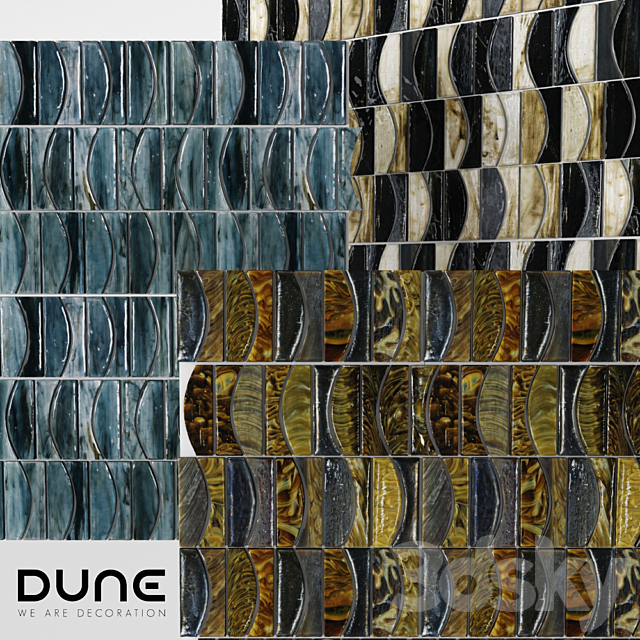 DUNA Mosaic (BLUES. SALSA. REGGAE) 3DSMax File - thumbnail 2