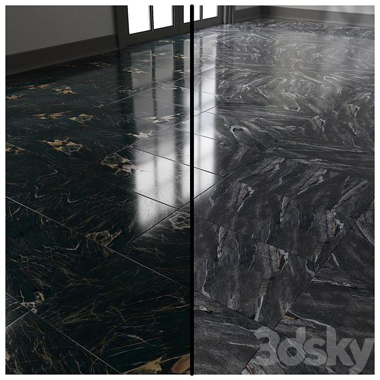 Fb98 Italian onyx marble stone | | 2 MAT | 4K | Seamless 3DS Max Model - thumbnail 1