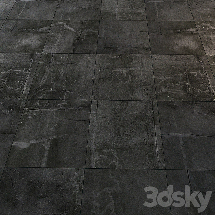 Floor tiles 3DS Max - thumbnail 1