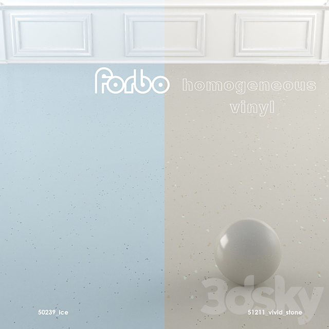 Forbo Sphera Homogeneous Vinyl: 6 3DS Max Model - thumbnail 2