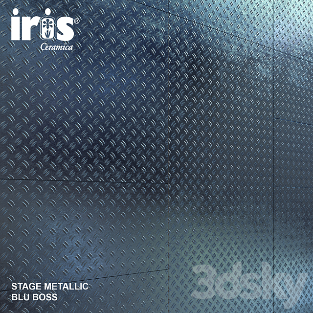 Iris Ceramica Stage Blue Boss 3DSMax File - thumbnail 1