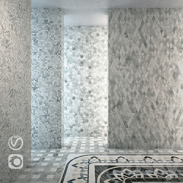 Italon Charme Extra Floor Silver 3DSMax File - thumbnail 1