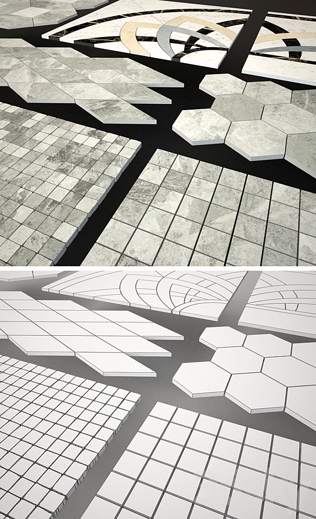 Italon Charme Extra Floor Silver 3DSMax File - thumbnail 3