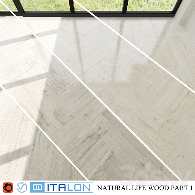 ITALON NATURAL LIFE WOOD 225X90 PART 1 3ds Max - thumbnail 1