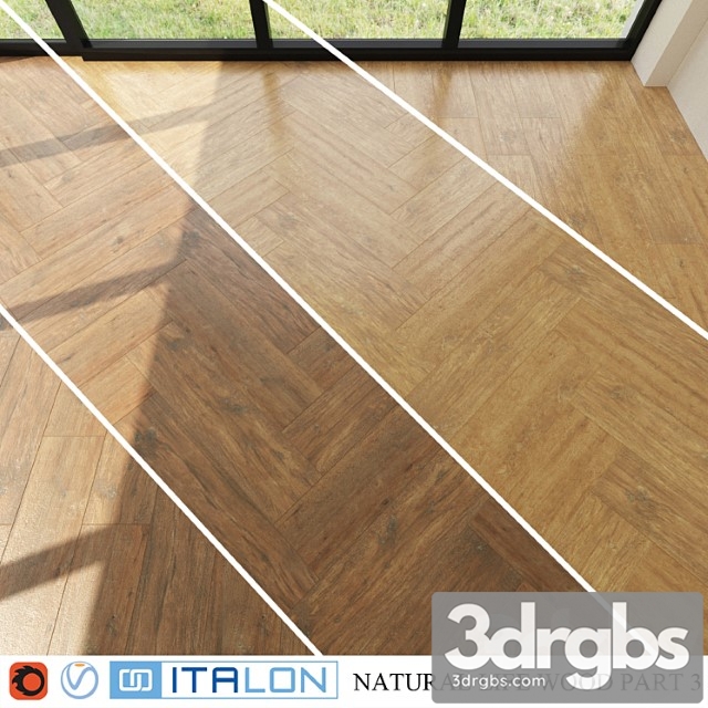 Italon natural life wood 225×90 part 3 3dsmax Download - thumbnail 1