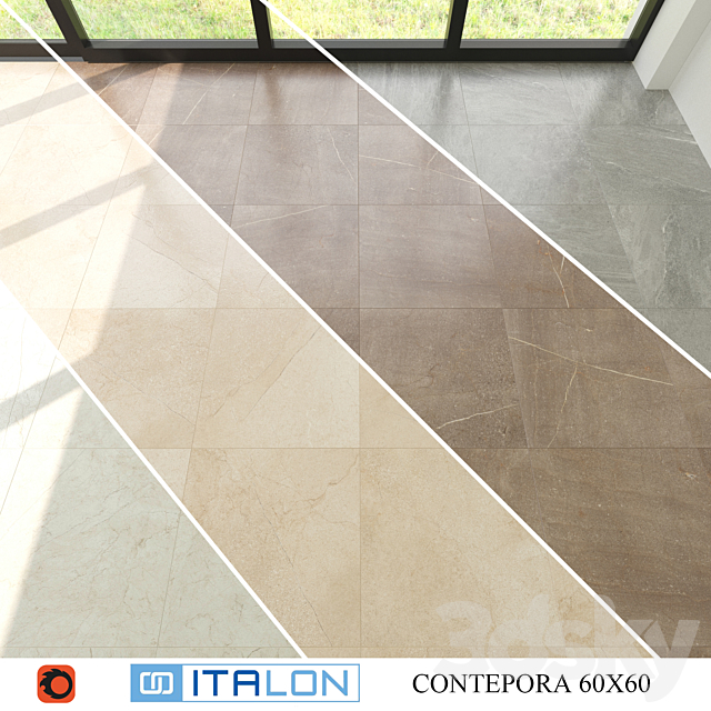 ITALON_CONTEMPORA 60×60 3DSMax File - thumbnail 1