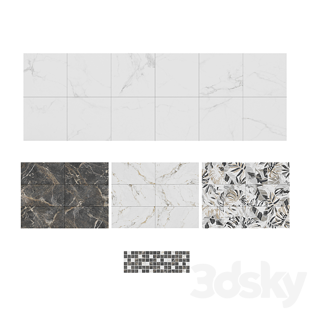 Kanzas Ceramic Tiles & Porcelain Tiles 3ds Max - thumbnail 2