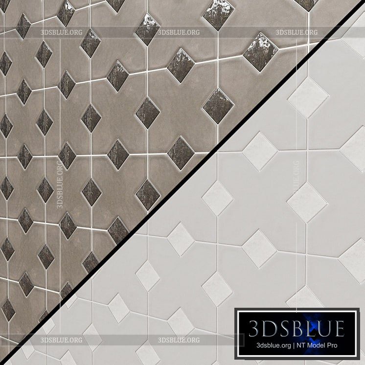 KASBAH Equipe Ceramicas tiles 3DS Max - thumbnail 3