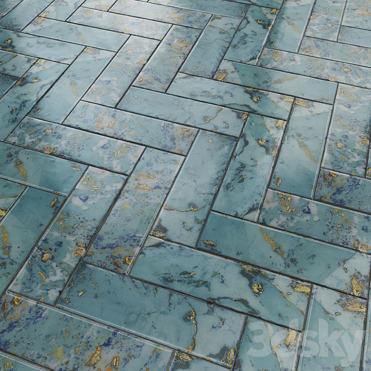 Kerama Marazzi Darsena 8.5×28.5 3DS Max Model - thumbnail 1