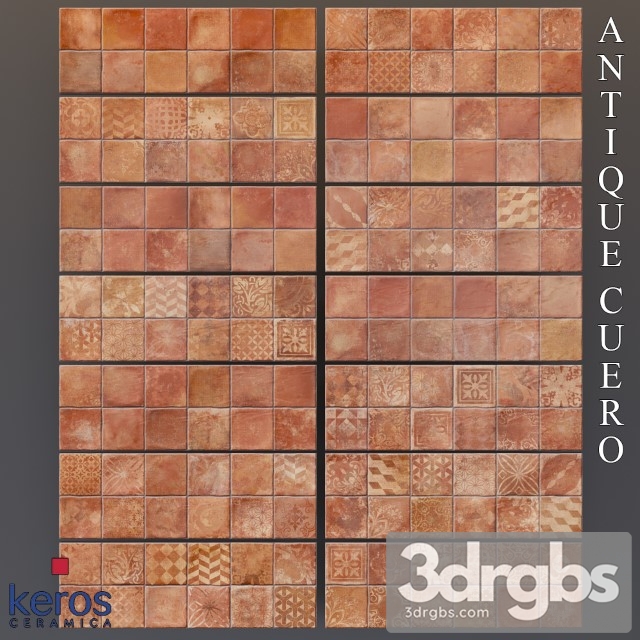 Keros Antique Cuero 3dsmax Download - thumbnail 1