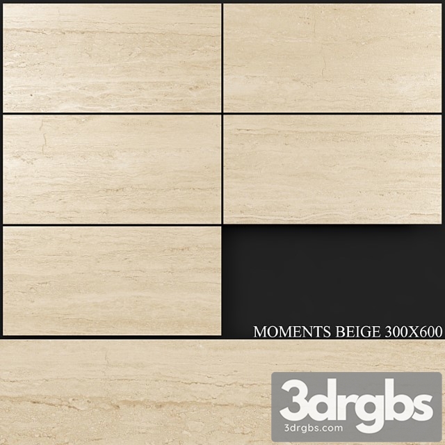 Keros moments beige 300×600 3dsmax Download - thumbnail 1