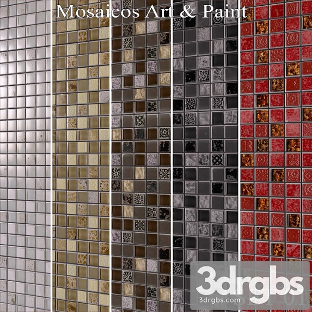 Keros mosaicos art & paint 3dsmax Download - thumbnail 1