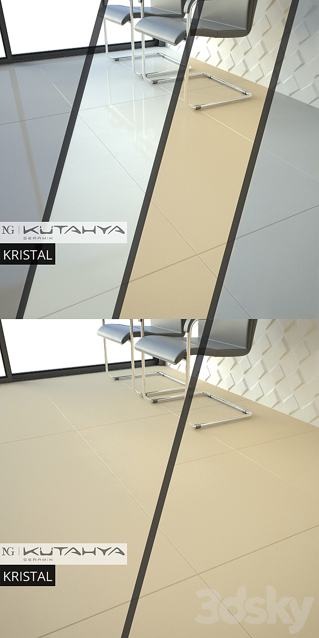 KUTAHYA SERAMIK KRISTAL 3ds Max - thumbnail 3