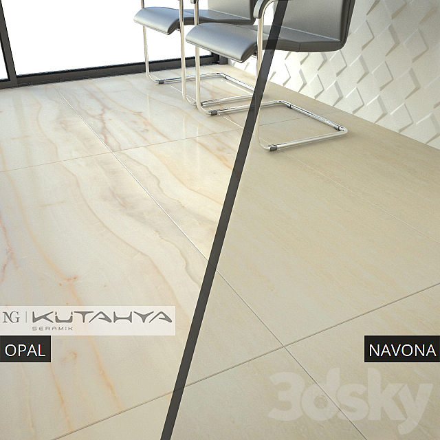 KUTAHYA SERAMIK OPAL NAVONA 3ds Max - thumbnail 1