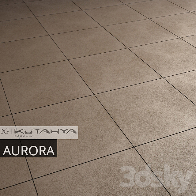 KUTAHYA SERAMIK ROYAL TRAVERTEN 3ds Max - thumbnail 2