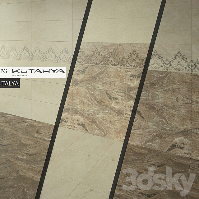 KUTAHYA SERAMIK TALYA 3ds Max - thumbnail 1