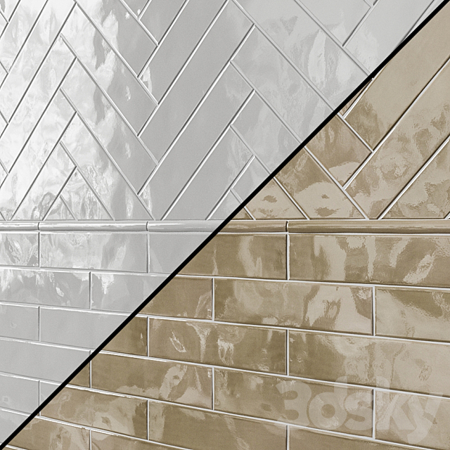 Manchester ceramic tile 3DSMax File - thumbnail 1